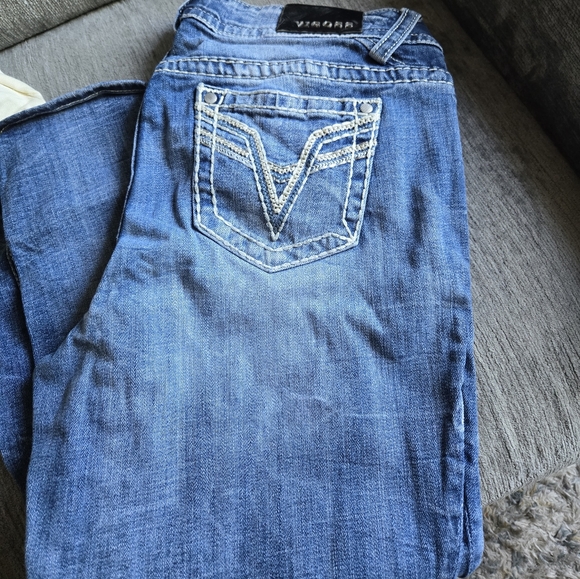 Vigoss Blue Denim Jeans - Picture 1 of 3